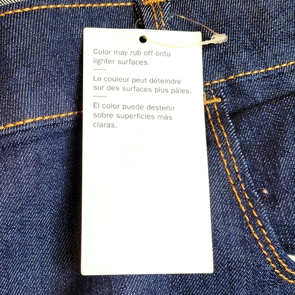 LONG Mid-Rise Dark-Wash Plus-Size Super Skinny Ankle Jeans NWT 28 long - Picture 6 of 11